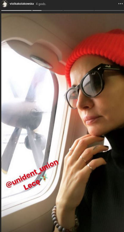Violetta Kołakowska  kilka razy w miesiącu ma wizyty u dentysty we Wrocławiu 