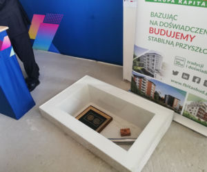 Wmurowanie kamienia węgielnego pod budynek Multidyscyplinarnego Centrum Badawczego