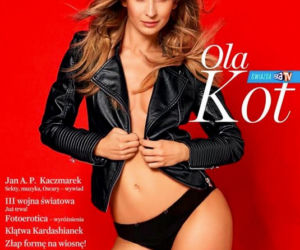 Ola Kot - rozbierana sesja w Playboyu, kwiecień 2017
