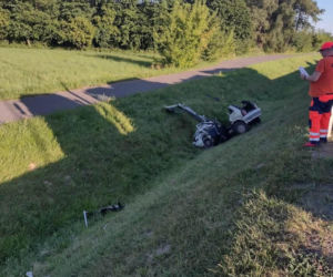 Tragedia na DK9 w Ostrowcu Świętokrzyskim. W zderzeniu aut zginął 70-letni kierowca