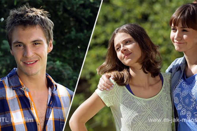 M jak miłość odc. 1026. Marcin Chodakowski (Mikołaj Roznerski), Eryka Buford (Marta Juras), Janka (Eryka Buford)