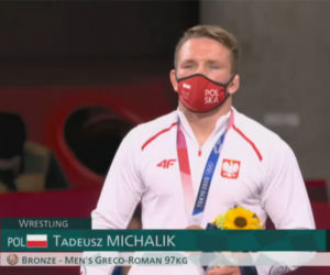 Tadeusz Michalik z medalem