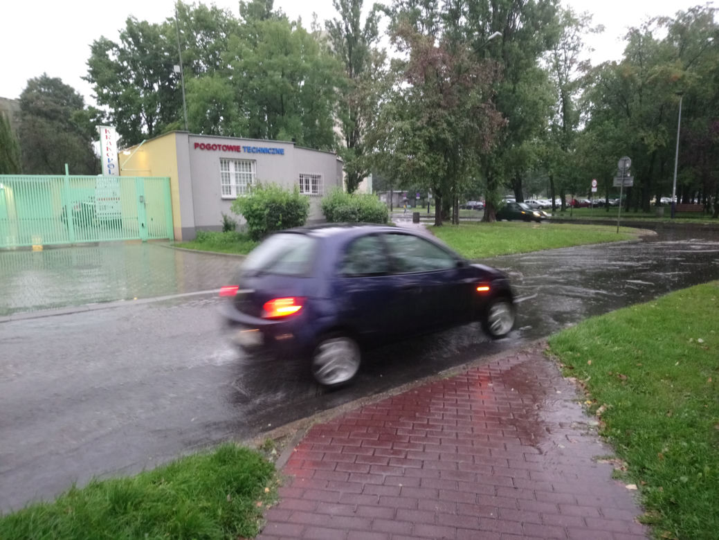 Potężna burza przeszła nad Krakowem