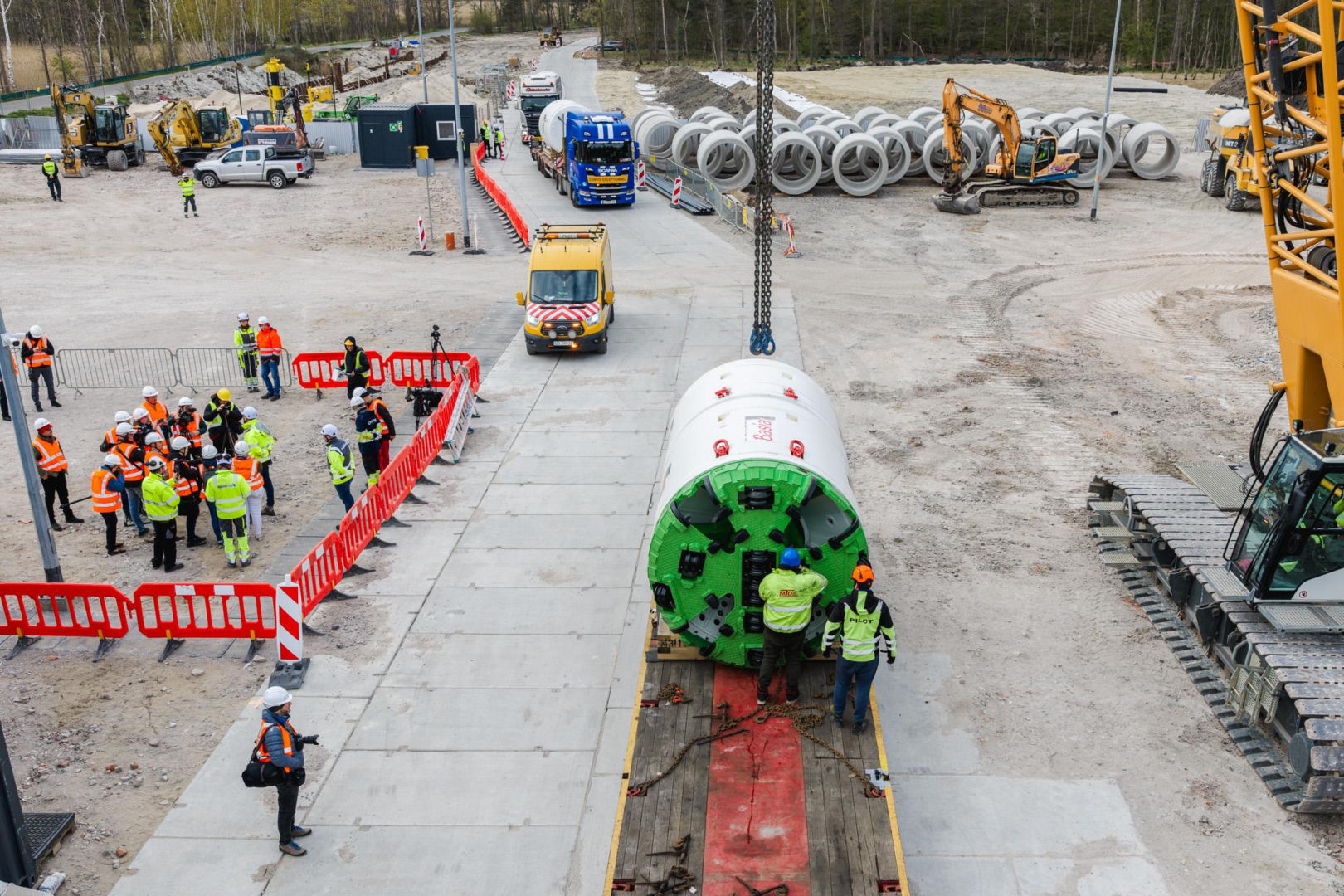 Maszyna TBM wydrąży tunel pod plażą i Zatoką Gdańską, bez ingerencji w środowisko