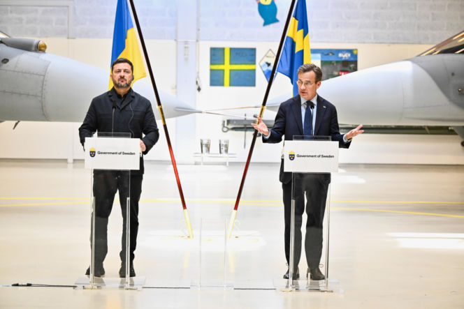 Szwedzkie myśliwce Gripen dla Ukrainy. Szwecja przekaże i sprzeda łącznie 36 myśliwców