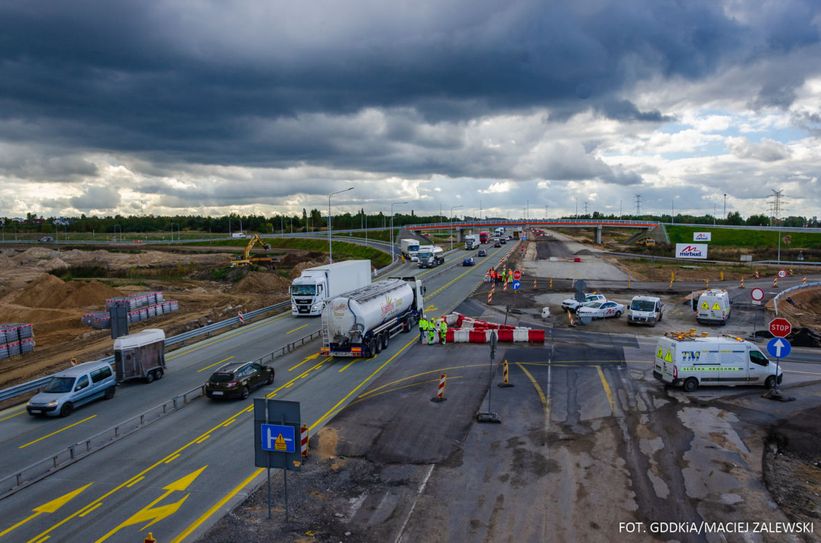 Śląskie: Od przyszłego tygodnia fragment nowej A1 z dwiema jezdniami [ZDJĘCIA]