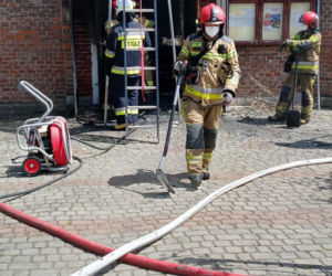 Przerażająca pożoga w kościele. Płomienie buchały przez okna! Ogień strawił całe wnętrze