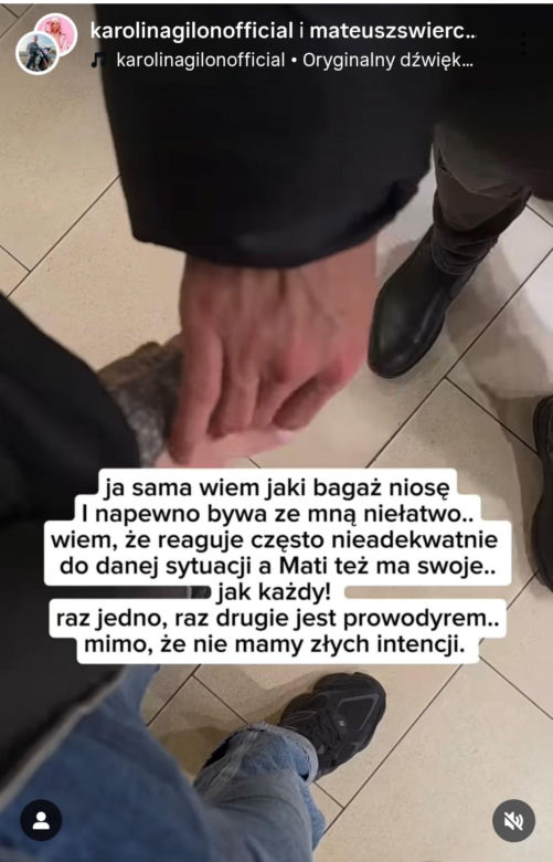 Kryzys w związku Karoliny Gilon? Prezenterka wraz z partnerem idzie na terapię dla par