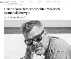 Dziennikarz zginął w wypadku pod Mszczonowem
