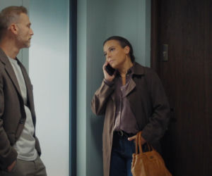 M jak miłość, odc. 1908. Magda (Anna Mucha), Andrzej Budzyński (Krystian Wieczorek)