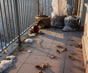 Planujesz porządki na balkonie? W lutym omijaj ten jeden krok