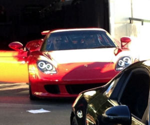 Paul Walker / ostatnie zdjęcie przed wypadkiem w Porsche Carrera GT