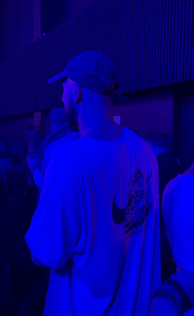 Maciej Pela na imprezie