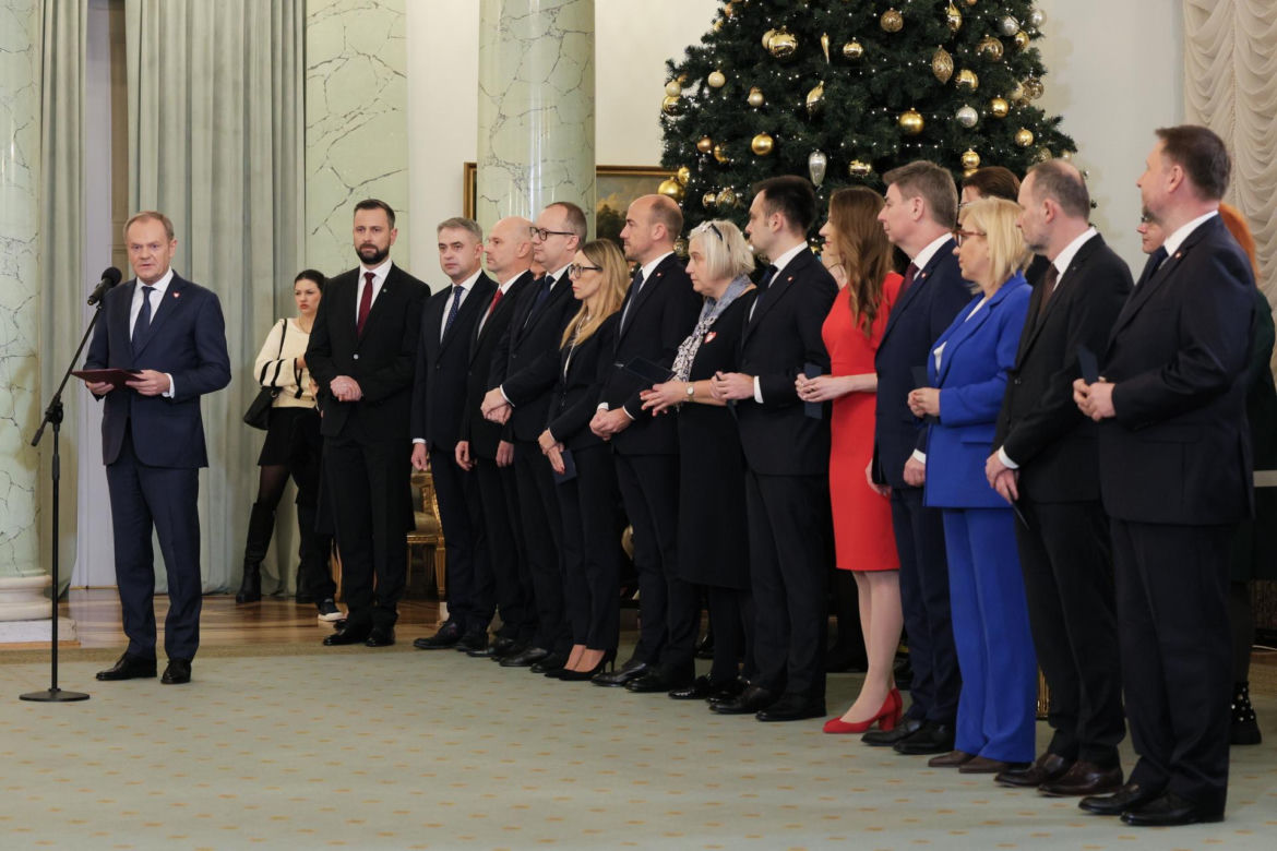 Zaprzysiężenie rządu Donalda Tuska 13.12.2023 