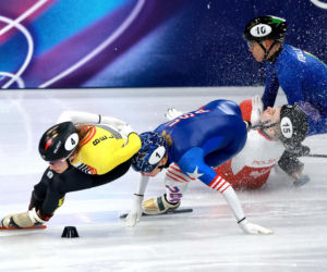 Wypadek Kamili Sellier w short tracku