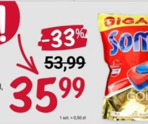 Somat Gold, tabletki do zmywarki 35,99 zł