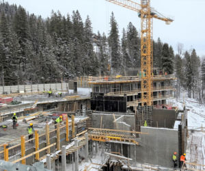 Budowa hotelu Salamandra w Kościelisku - luty 2026