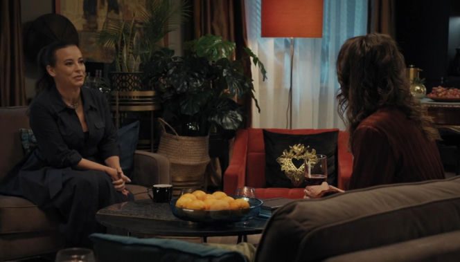 M jak miłość odc. 1922. Magda (Anna Mucha), Paulina Lipska (Maria Wieczorek)