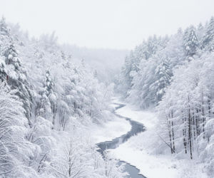 Podlaskie zimą to magia. Czy nazwa tej wsi naprawdę mrozi krew w żyłach?