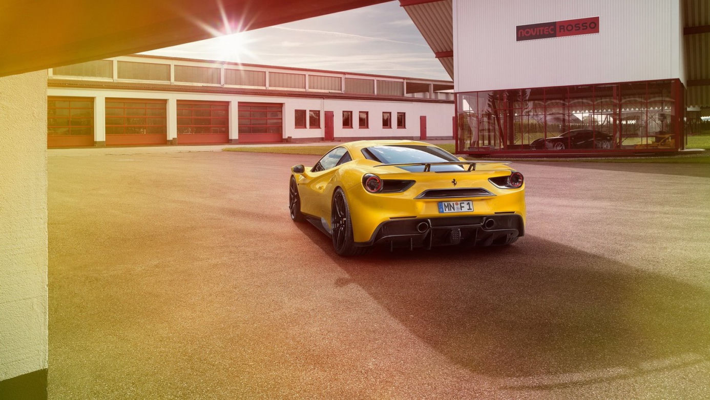Ferrari 488 GTB po tuningu Novitec Rosso