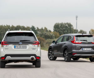 Subaru Forester e-BOXER vs Honda CR-V Hybrid