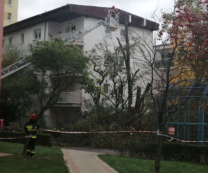 Wichura w Poznaniu. W regionie dwa tysiące interwencji strażaków