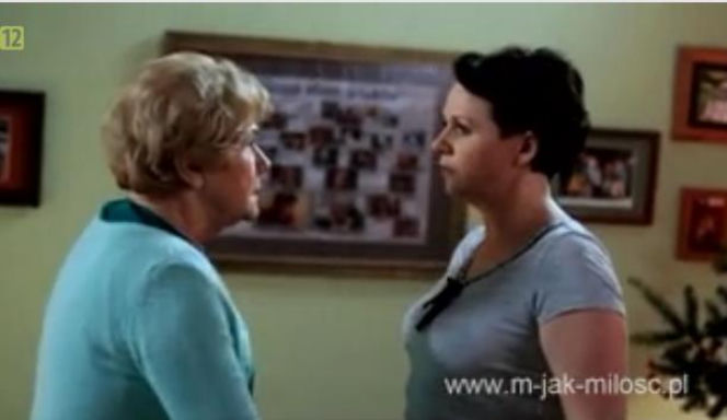 M jak miłość. Marysia (Małgorzata Pieńkowska), Barbara (Teresa Lipowska)