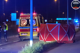 Tragedia na Wirażowej. Motocyklista zginął na miejscu zderzenia