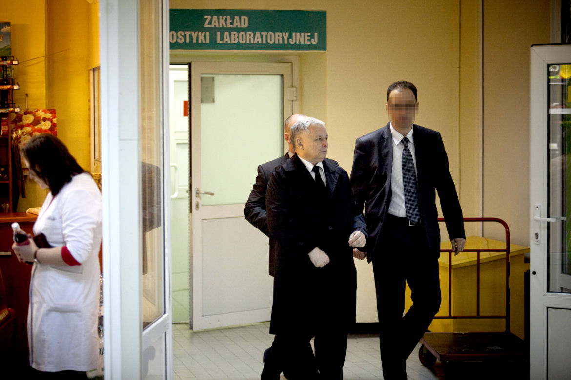 Jarosław Kaczyński odwiedził chorą matkę