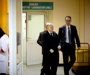 Jarosław Kaczyński odwiedził chorą matkę