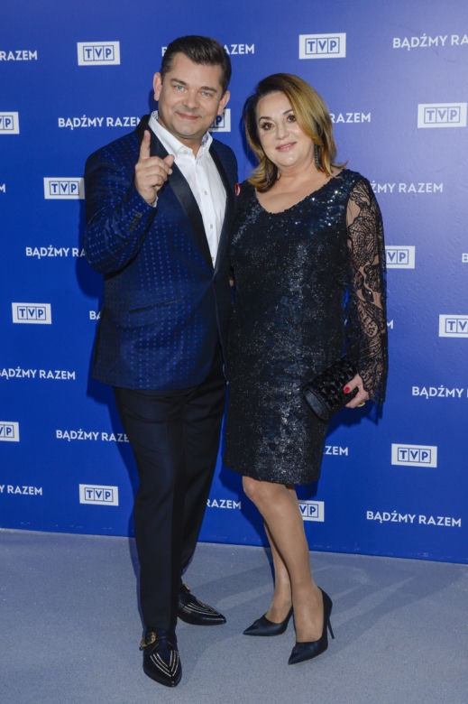 Danuta Martyniuk z mężem