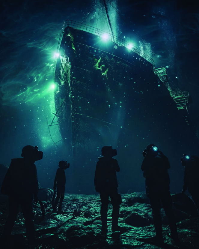 Bądź jak Gladiator lub odkrywca Titanica. Nowa atrakcja w Warszawie w Fabryce Norblina