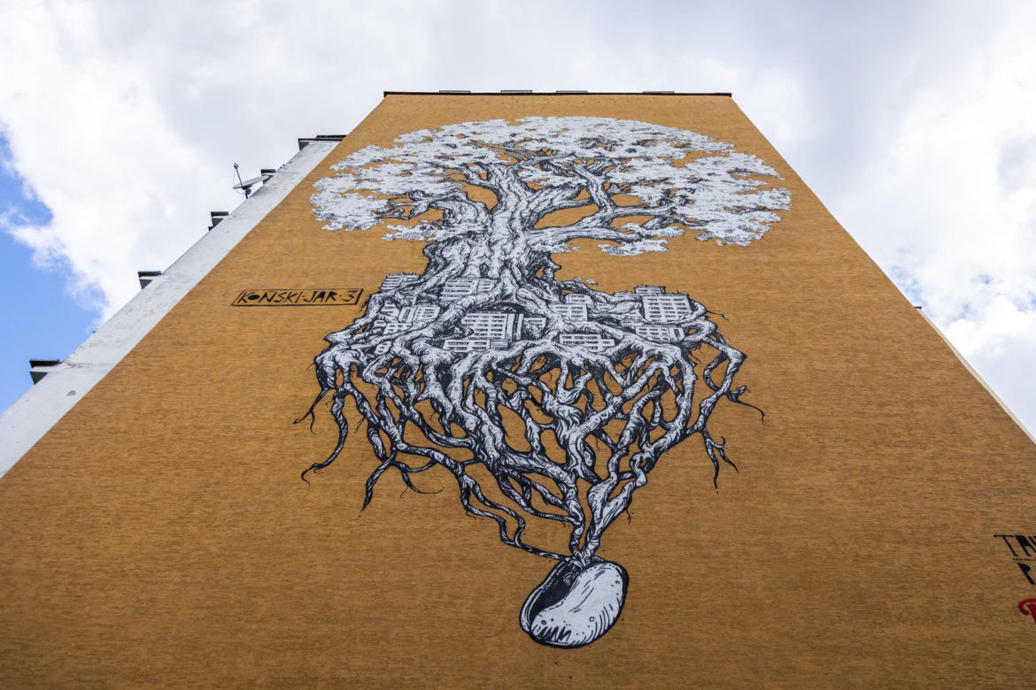 Murale w Warszawie