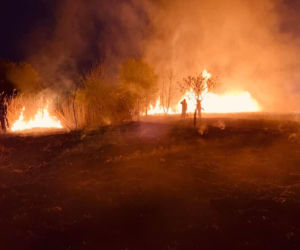 INFERNO w Żabnie! Sześć jednostek straży pożarnej walczyło z płomieniami