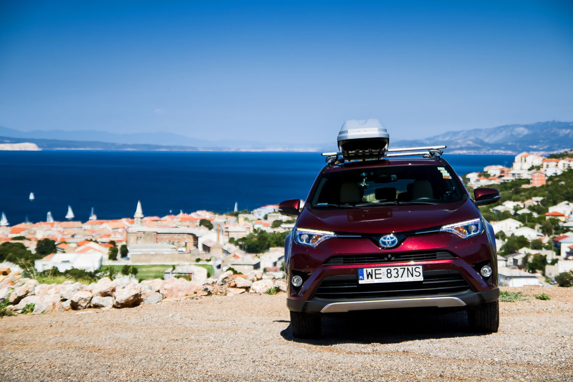 Toyotą RAV4 Hybrid do Chorwacji