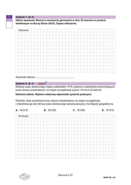 Matura próbna 2026: geografia rozszerzona ARKUSZE CKE + ODPOWIEDZI do ściągnięcia PDF, JPG