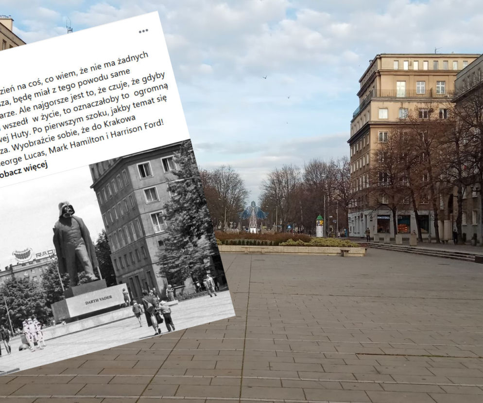Zamiast Lenina Darth Vader. Radny ma pomysł na przyciągnięcie turystów do Nowej Huty