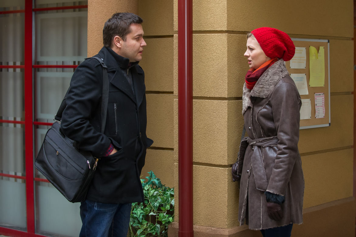 Na Wspólnej odcinek 2257, Julia (Katarzyna Kołeczek), Michał (Robert Kudelski)