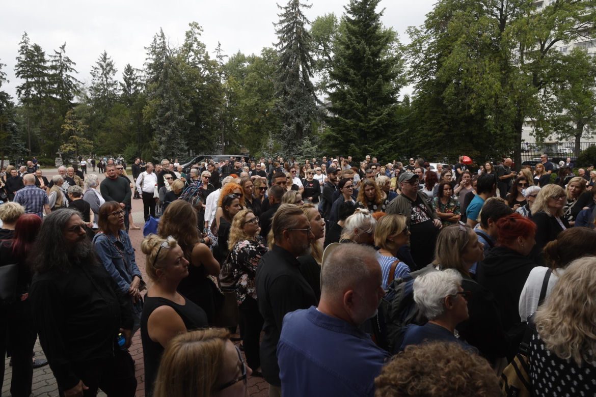 Pogrzeb Joanny Kołaczkowskiej. Ostatnie świeckie pożegnanie gwiazdy