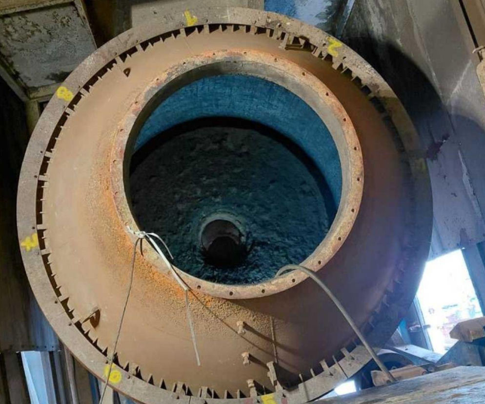 Zawalenie pieca do wypalania ołowiu w Świętochłowicach. Trzech mężczyzn rannych