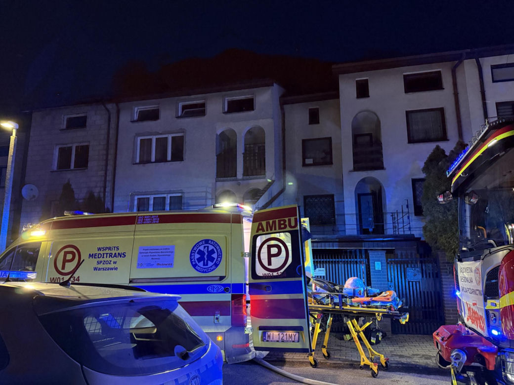 Ząbki. Tragiczny pożar 