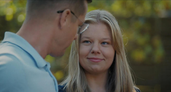 M jak miłość odc. 1901. Lenka (Olga Cybińska), Piotrek (Marcin Mroczek)