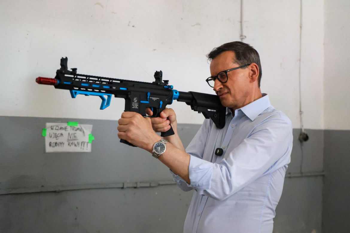 Tak grillował Morawiecki