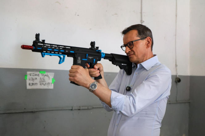 Tak grillował Morawiecki