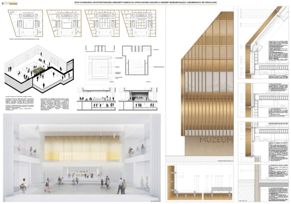 Wyniki konkursu na projekt Muzeum Książąt Lubomirskich we Wrocławiu
