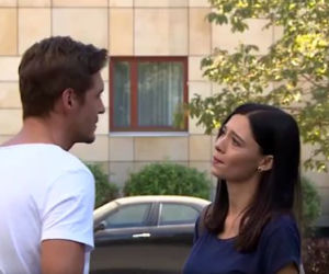 M jak miłość Iza (Adriana Kalska) Marcin (Mikołaj Roznerski)