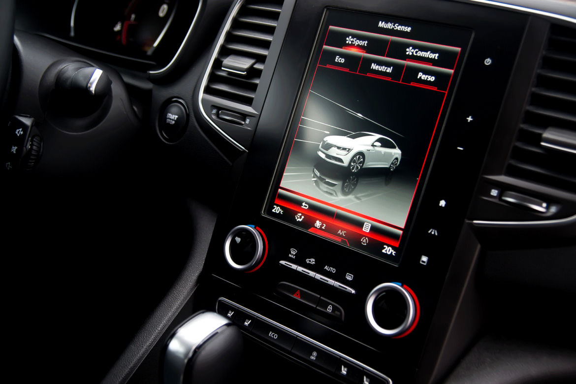 Renault Talisman system MultiSense gif