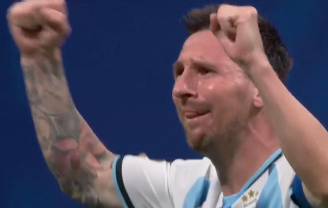 Leo Messi popłakał się po meczu