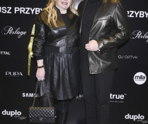 Gwiazdy na pokazie Mariusza Przybylskiego