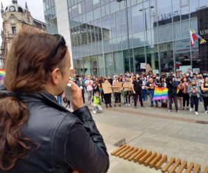 Katowice: Tłumy na proteście społeczności LGBT. Ludzie to nie ideologia! 